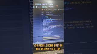 #yogi#mobile#home button#not worki#