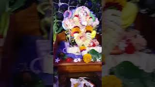 our homemade decoration during Ganesh chaturthi