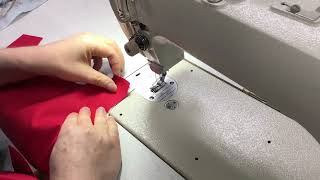 Sewing an All-in-one Facing cut in lining fabric