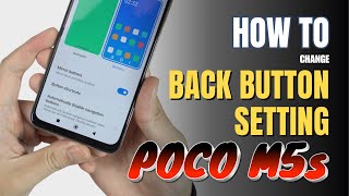 How to enable Back button setting on POCO M5s