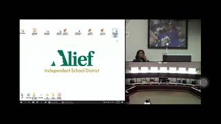 07-20-2021 Board Committee Reports, Alief School Board Meeting