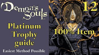 Demon's Souls Remake, 100% Item Platinum Trophy Guide in 10 hours. Part 12. 20/37 Trophies unlocked