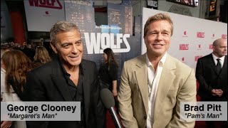 Wolfs Premiere - George Clooney, Brad Pitt, Amy Ryan