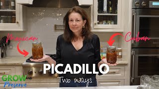 Pressure Canning Picadillo Two Ways | Mexican and Cuban