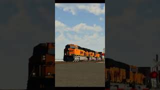 BNSF Fast Z-Train in Lancaster Sub #train #bnsf #subcribe #shorts #roblox #trending