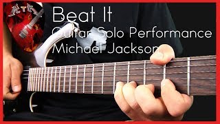 Beat It Guitar Solo Performance - Michael Jackson