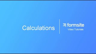 Calculations for scoring and order forms