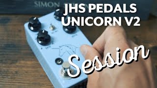 JHS Pedals Unicorn (Univibe)  V2 // Unboxing and Demo