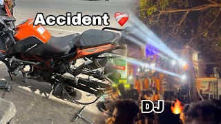 Accident while returning to dhule X DJ Night 😰❤️‍🩹 | #dharwad #hubli #karnataka #kannada #bvb #fyp