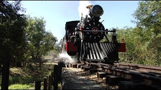 Maria Fumaça São João del Rei -  Locomotiva 41 no Pontilhão do Rio Elvas  - km 88