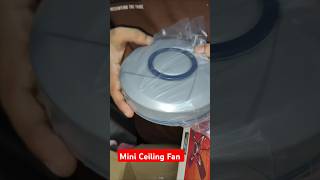 FIRST LOOK: Galaxy-1 Mini Ceiling Fan for Kitchen/Bathroom #CeilingFan #ytshorts #unboxing