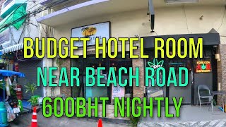 EXCELLENT LOCATION SOI 7 PATTAYA BUDGET HOTEL NEAR BEACH ROAD REVIEW - A7 Hotel - 600BHT NIGHTLY