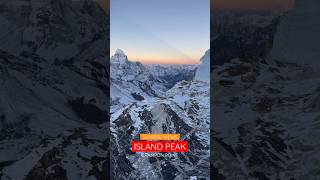 Sunrise Views - Island Peak Crampon Point - Summit Day 2023