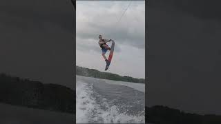 A BEAUTIFUL Nose Grab!!! #shorts #wake #wakeboarding #grab #summer #tube