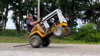 I Put Wheelie Bars On My Mower