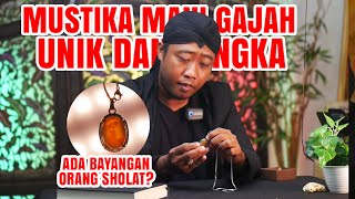 Unik dang Langka ! Ada Motif Orang Sholat Dalam Batu Mustika Mani Gajah