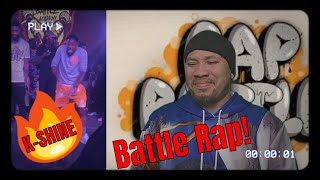 K Shine Battle Rap! Performance | Ra Reacts