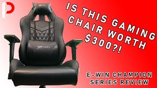 E-Win Racing Chair - Will your body size fit? Champion Series Review!