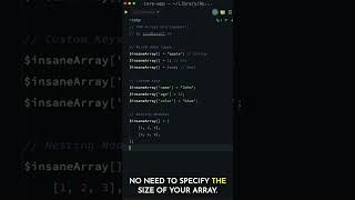 PHP Arrays Are Insane!  #coding #shorts  #php