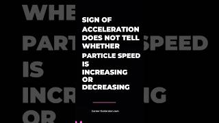 Motion in Straight Line - Acceleration Concept #1 | #jeemains #neet