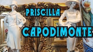 Capodimonte Присцилла Италия Giuseppe Armani Статуэтка