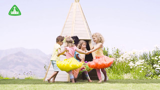 Plum® Grand Wooden Teepee Hideaway - Early Learning Centre