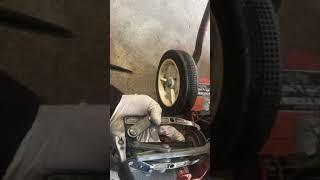 How to replace an ENGINE REPLACE on lawn edger part 1