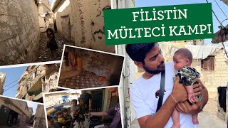 FİLİSTİN MÜLTECİ KAMPI! Bakın ne şartlarda yaşıyorlar? (ÖZEL VİDEO)