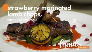 Strawberry Soup & Strawberry Marinated Lamb Chops | Chef Patrick Feury | SNEAK PEEK