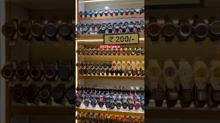 Watch shop Delhi Karol Bagh  || 200Rs/Piece  ||#delhi #watch #shopping #market #stree2songs