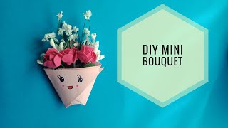 Easy Origami/mini bouquet / short video,  shorts