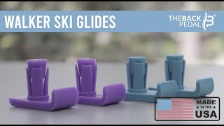 Front Wheel Walker Ski Glides Made in the USA