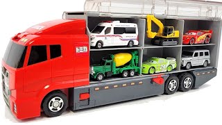 13 Types Cars Tomica ☆ Open Tomica and place it on big Okatazuke convoy