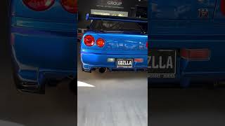 Pure GTR Sound To Start Your Day | GTR R34 #shorts #skylinegtr #gtrs