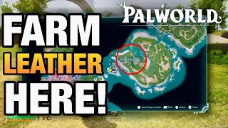 *BEST* Palworld Leather Farm! How to get leather in Palworld FAST