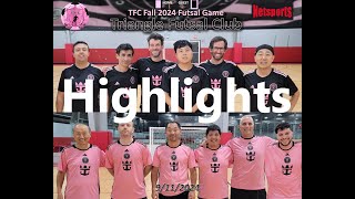 9/11/2024 Wednesday 8:00pm - Triangle Futsal Club (TFC) - 6v6 futsal game (Highlights)