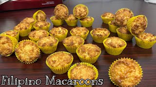 So Easy to Make Filipino Macaroons