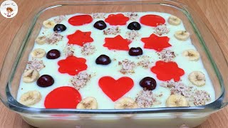 Fruit Custard Trifle Recipe | Custard Trifle Pudding Recipe | فروٹ ٹرائفل