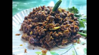 ঝুরঝুরে লোটে মাছের ঝুরো। Lote Fish. Sarmi's kitchen.