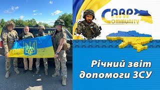 Річний звіт допомоги ЗСУ за 2023 рiк.