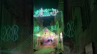 12 Rab ul awal decoration #12rabbiunawwal #12rabiawwal #shortsfeed #12rabiawaal #shorts #youtube