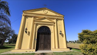 CAPILLA SAN ANTONIO, entre PLANTACIONES DE ZANAHORIAS en Santa Rosa de CALCHINES, Santa Fé.