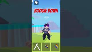 roblox boogie down #shorts