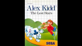 Sega Master System Alex Kidd: The Lost Stars Game Review *See Description