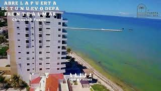 $8,500,000mxn, departamentos frente al mar 🌊 en Puerto Chicxulub Yucatán. contacto MX(+52)9993960074