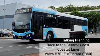 Coastal Liner Volvo B7RLE (Custom Coaches CB80)