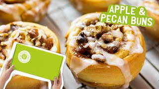 Apple & Pecan Buns - Bakedin's February 2019 Baking Club box revealed!