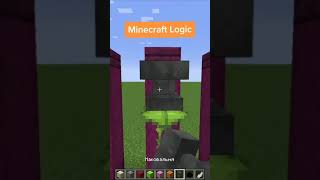 Minecraft Logic #Shorts