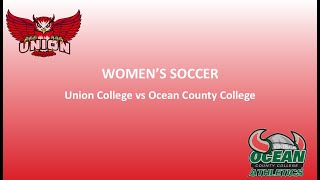 Union College Women's Soccer vs Montgomery Colllege