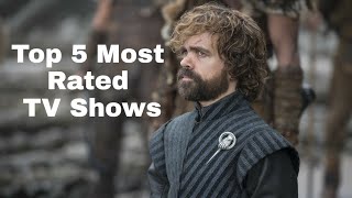 Top 5 Most Rated TV Shows